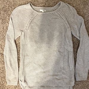 Sonoma Gray Knit Sweater